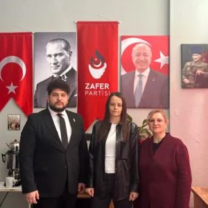 Zafer Partisi Saray İlçe Gençlik Kolları Başkanlığı görevine atanan sn Şeyda Saydam’ı tebrik ed